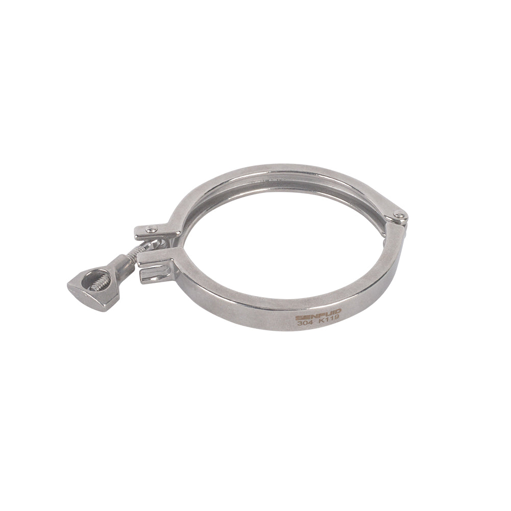 SENFUID Sanitary Tri Clamp 304 Stainless Steel Clover Heavy Duty